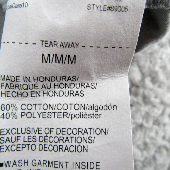 Under Armour UA Project Rock Training Tank Hoodie Mens Size Medium Grey NEW - Picture 13 of 14